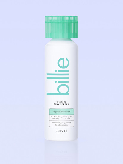 Ingrown prevention whipped shave cream