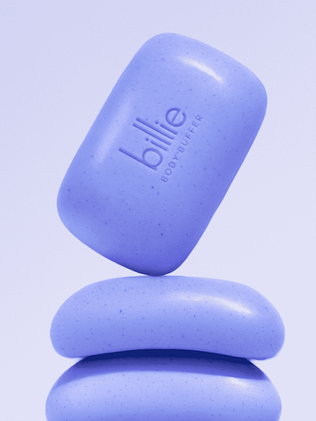 stack of purple body buffer bars